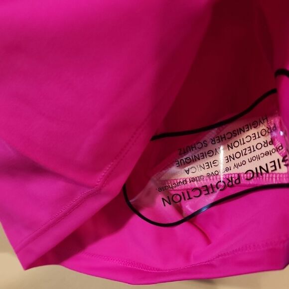 Pink and Tan Swimsuit Set - Picture 3 of 6